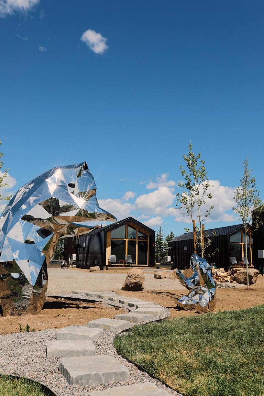 Yellowstone Peaks Hotel Island Park Bagian luar foto
